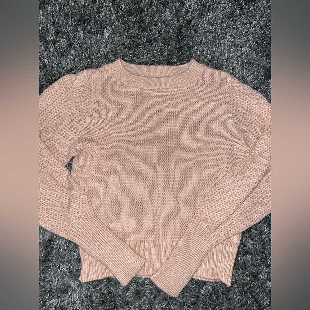 express woven sweater